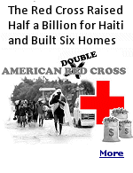 When disaster strikes, the Red Cross wins the lottery. After the 2010 earthquake, the Red Cross unveiled plans to ''develop new communities.'' None were ever built, but they continued collecting money. 
